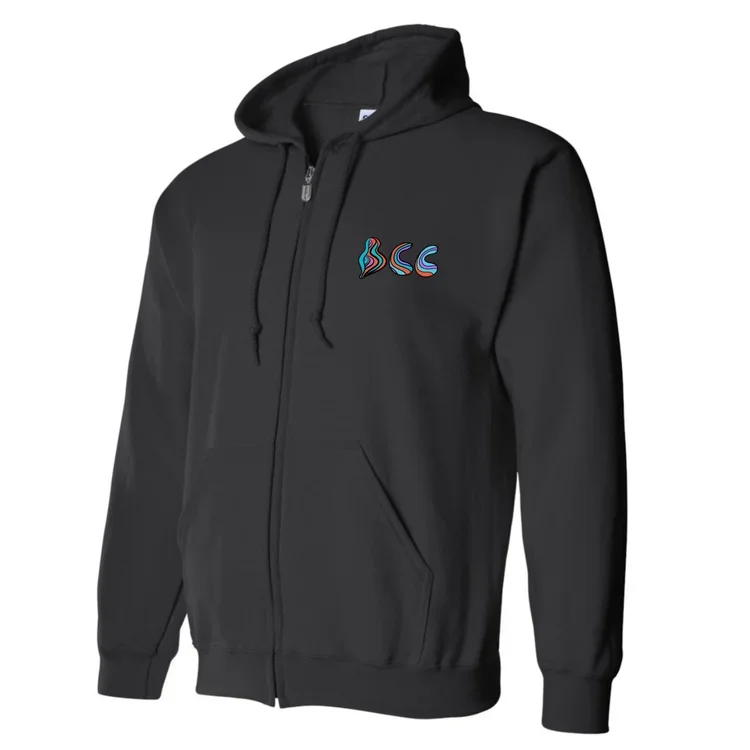 BCC Zip-Up Hoodie — Brooklyn Comedy Collective (BCC)